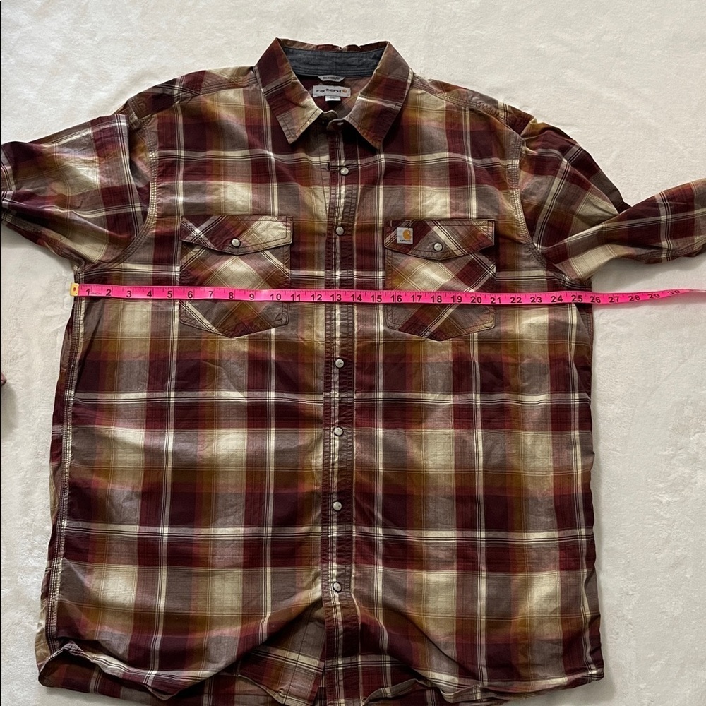 Carhartt Men's Rugged Flex® Relaxed Fit Lightweight Shirt - Picture 9 of 9